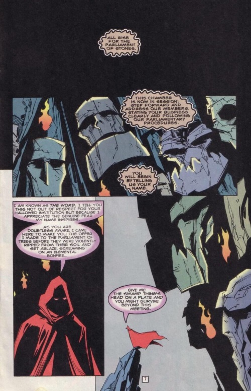 DC Abstract Entities-Word-Swamp Thing V2 #168 - Page 8